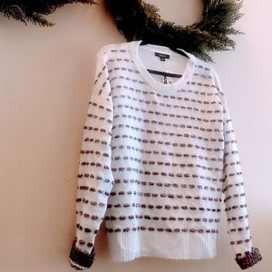 NEW TRIBEKKA44 CHRISTMAS UGLY SWEATER SIZE L